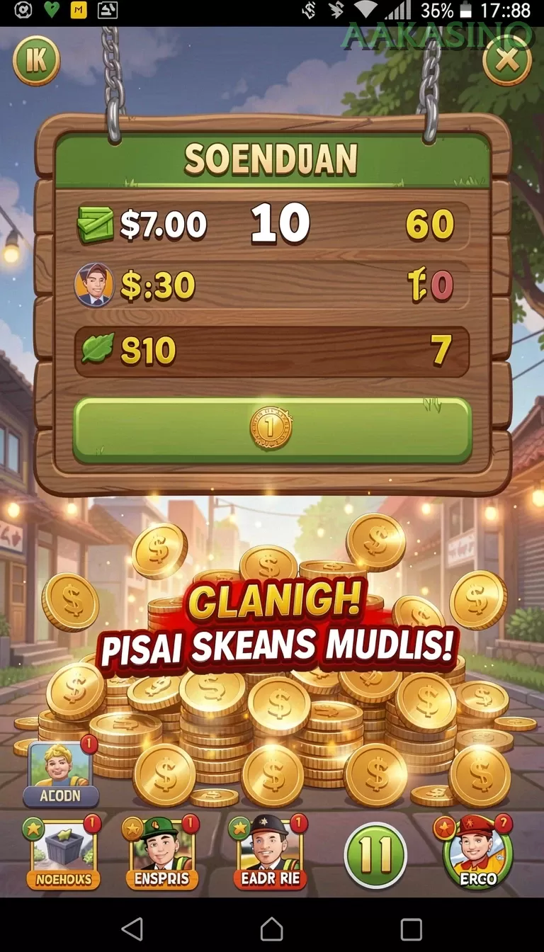 Cuplikan layar MULTIPLAYER — halaman utama